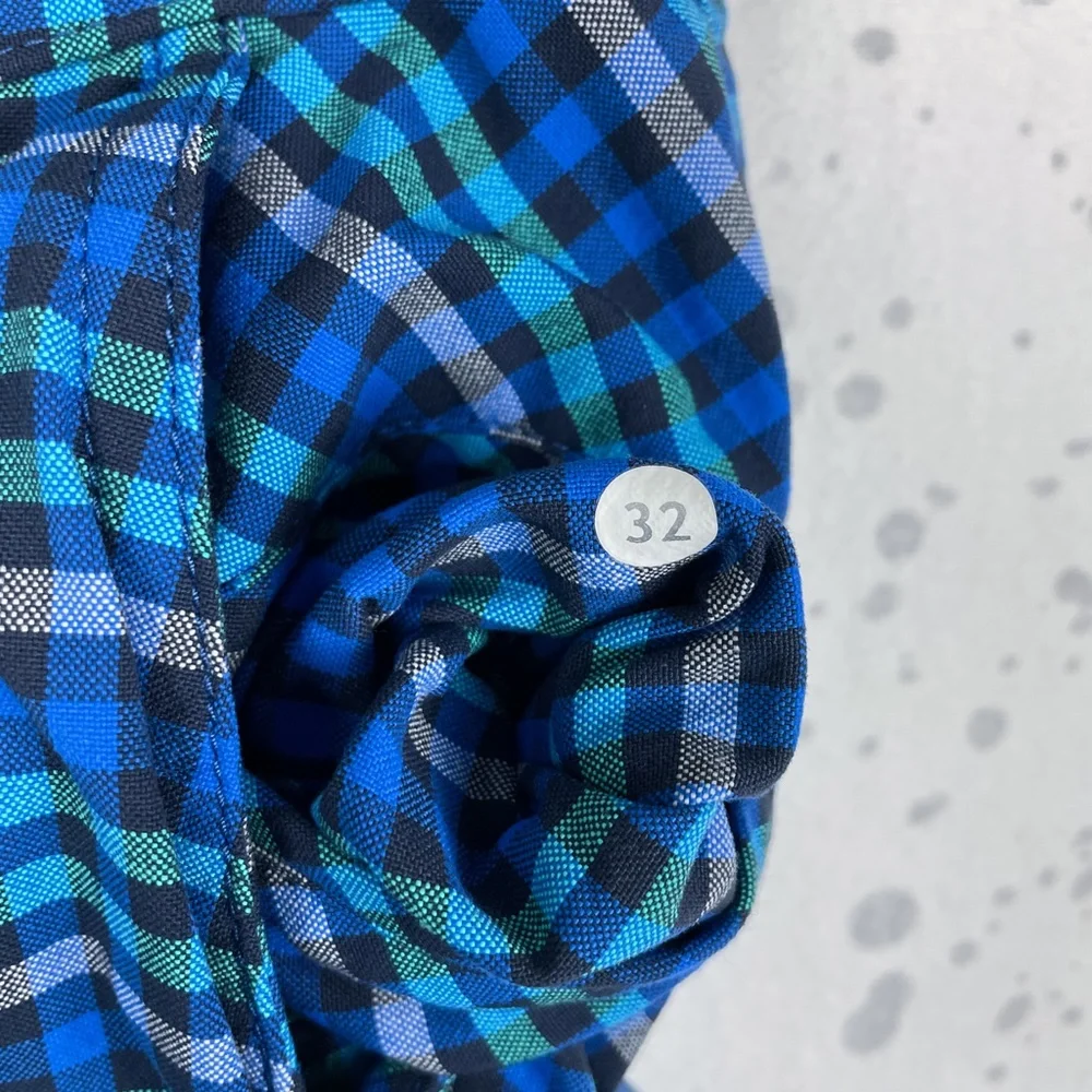Lululemon Kahuna Shorts Blue Plaid 32